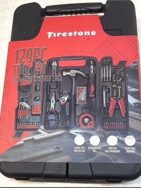 Firestone Tool Set 129 Pieces, Brand New